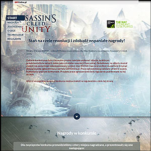 Konkurs Assassin's Creed Unity